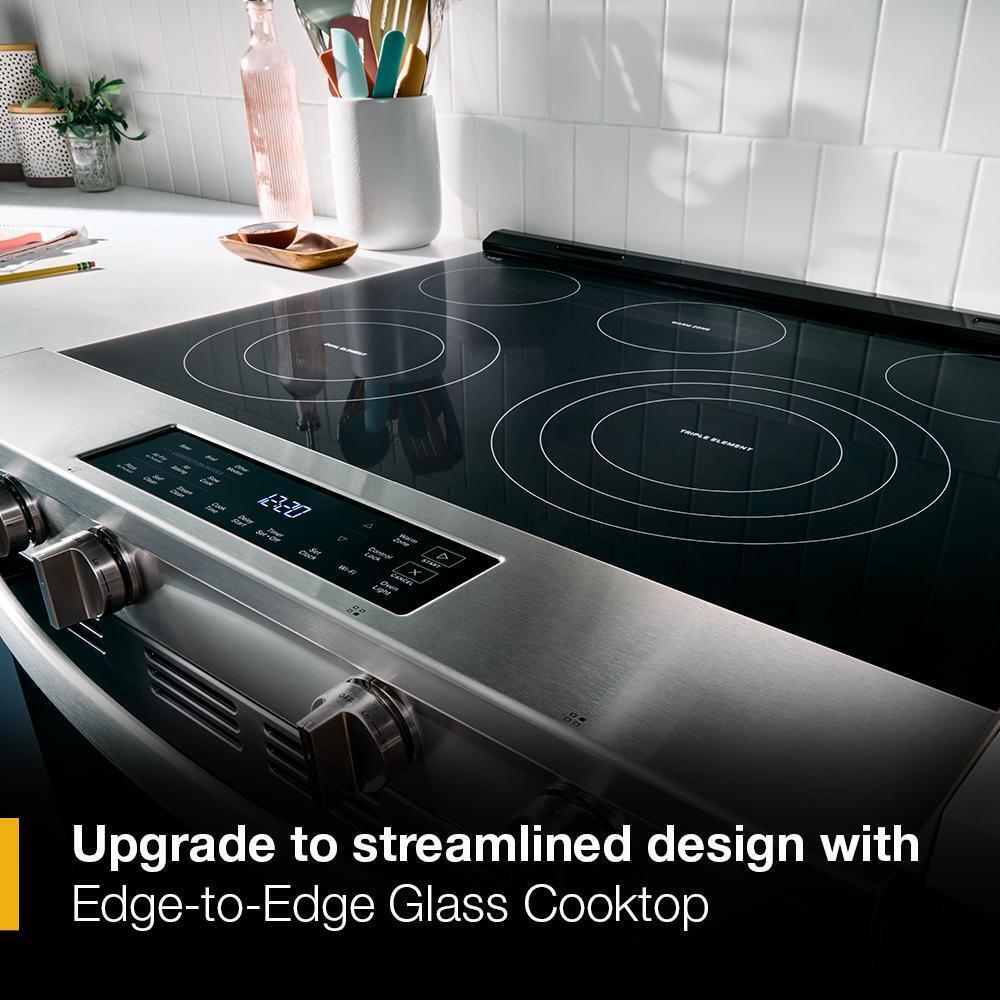 30-inch Electric Smart Range with Air Cooking Technology