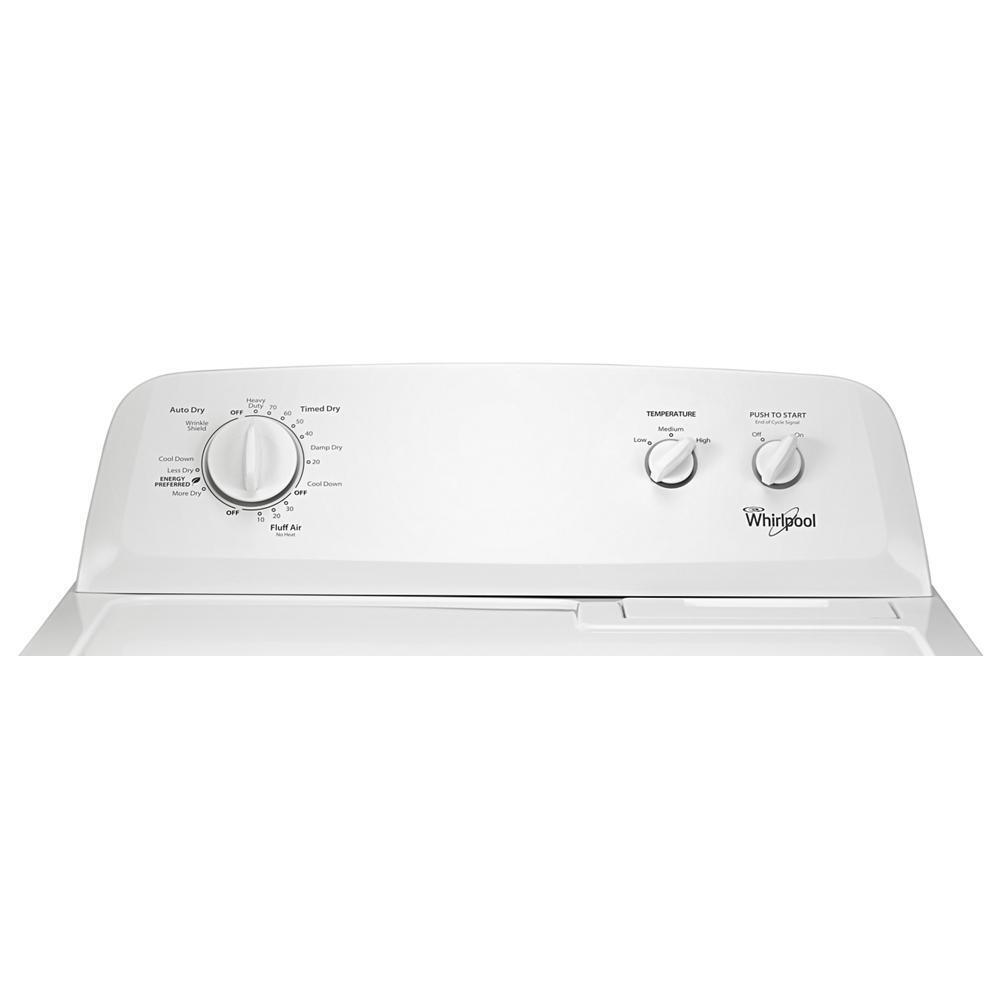7.0 cu.ft Top Load Electric Dryer with Wrinkle Shield™
