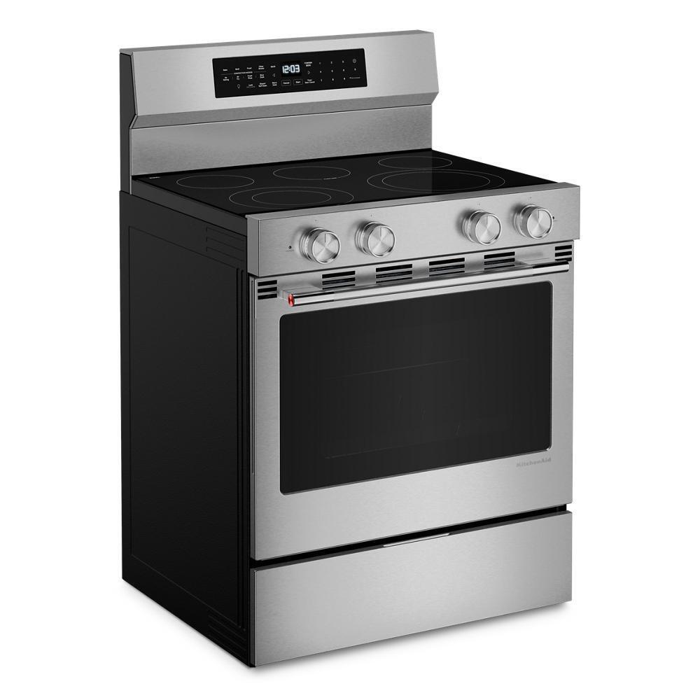 5.3 Cu. Ft. Smart Freestanding Electric Range with Convection Cooking Modes