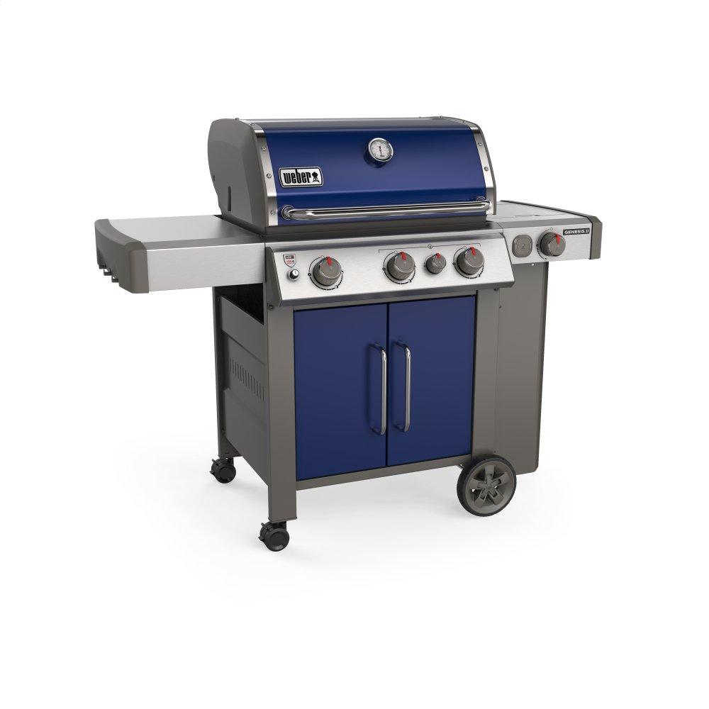 Genesis® II E-335 Gas Grill - Deep Ocean Blue