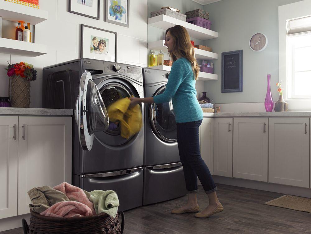 4.5 cu.ft Front Load Washer with Load & Go , 12 cycles