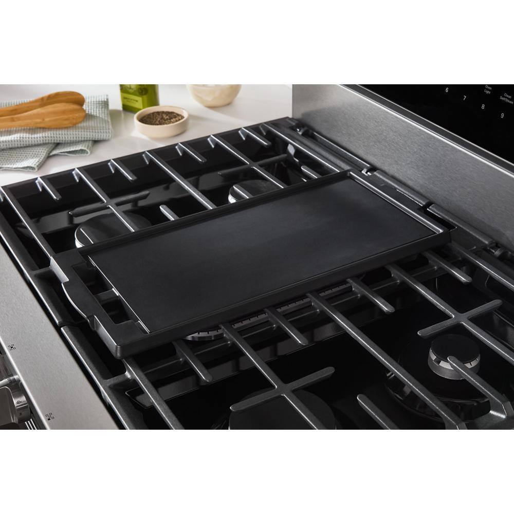 30-inch Smart Gas Range with Air Cooking Technology, No Preheat Air Fry, Steam/Self Clean and High Speed Preheat