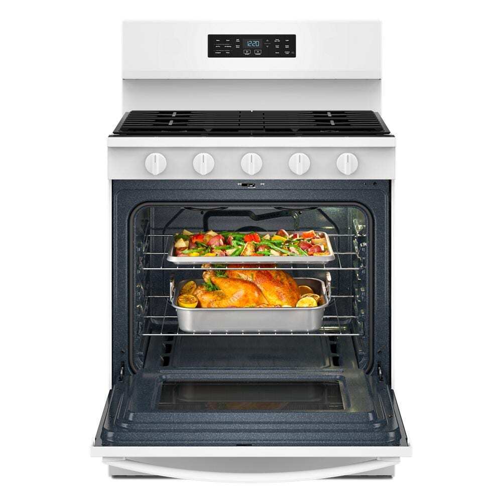 30-inch Gas Range with Air Cooking Technology and EZ-2-Lift™ Hinged Grates