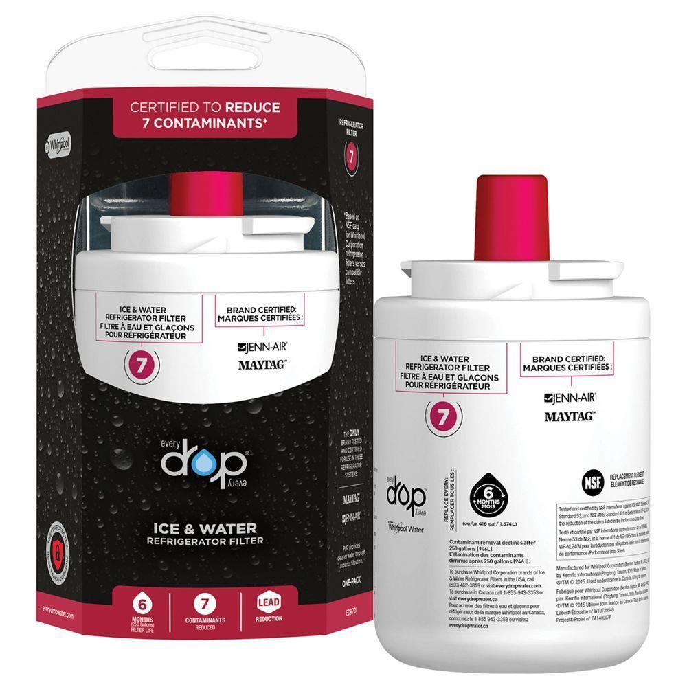 everydrop® Refrigerator Water Filter 7 - EDR7D1 (Pack of 1)