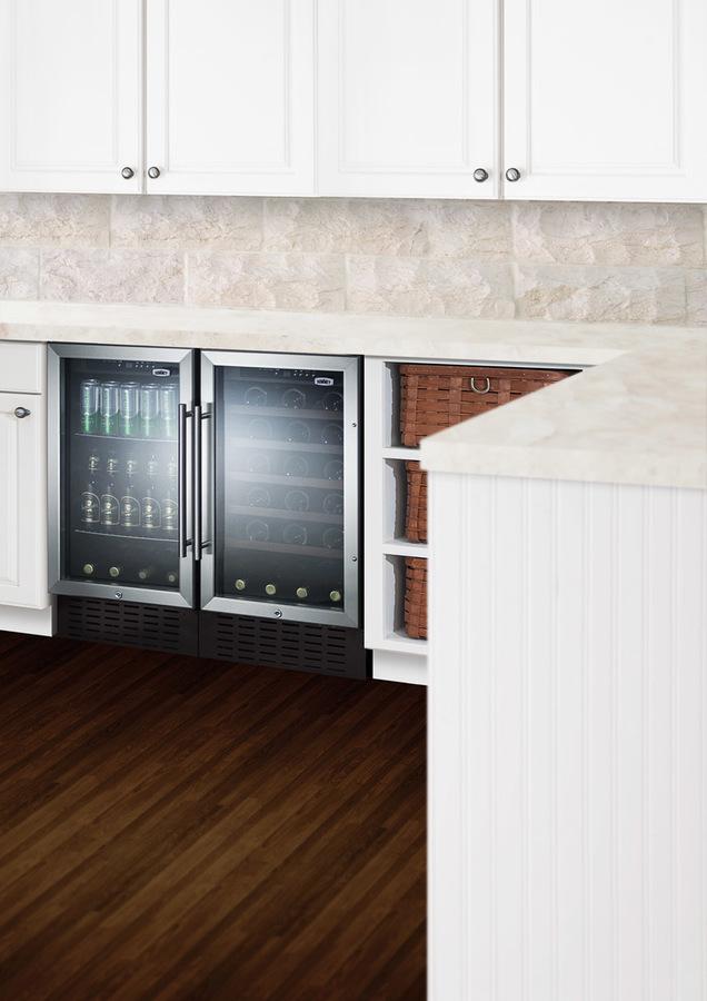 18" Wide Built-in Wine Cellar, ADA Compliant