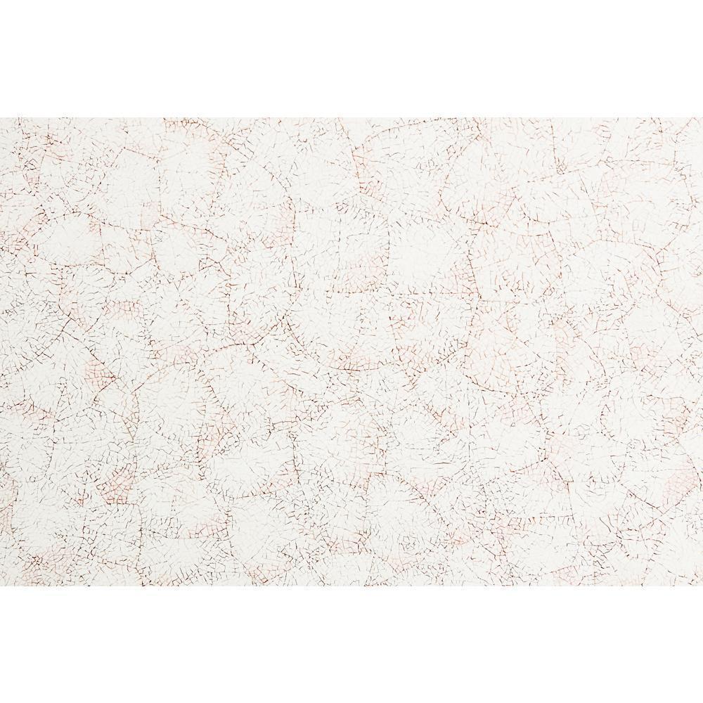 24" Elements Collection Eggshell Crackle Sepia Custom Wine Column Panel