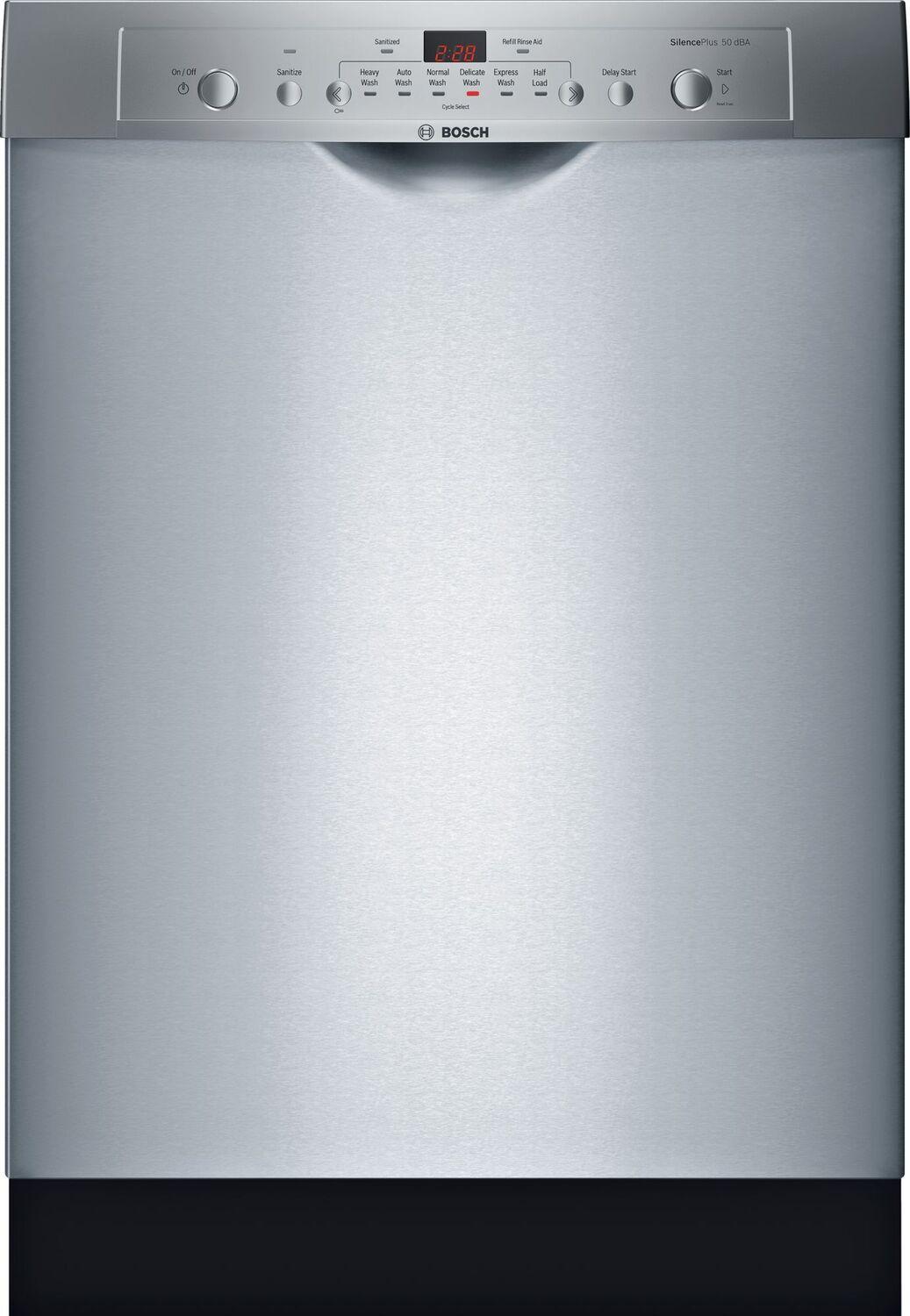 Ascenta Recessed Hndl, 6/2 Cycles, 50 dBA, Adj Rack - SS