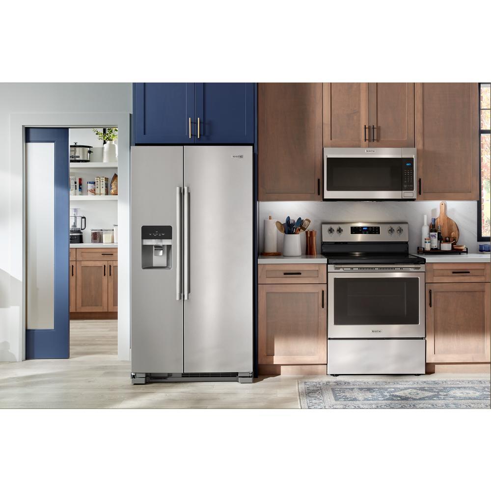 36-Inch Wide Side-by-Side Refrigerator - 25 Cu. Ft.