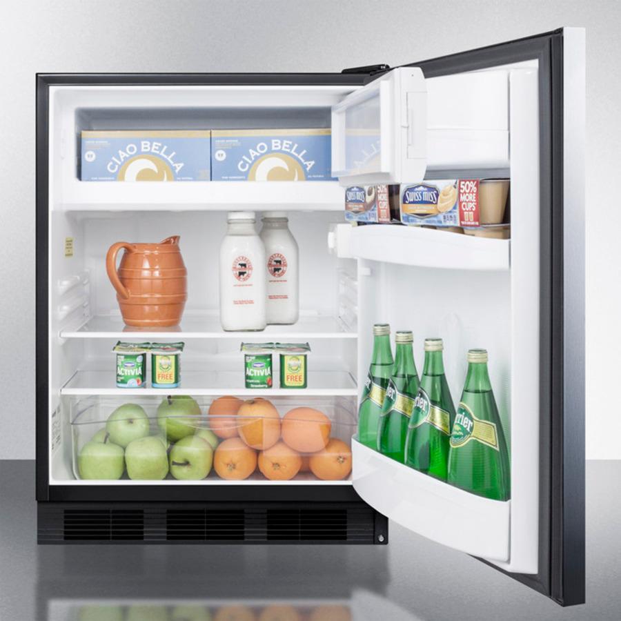 24" Wide Built-in Refrigerator-freezer, ADA Compliant