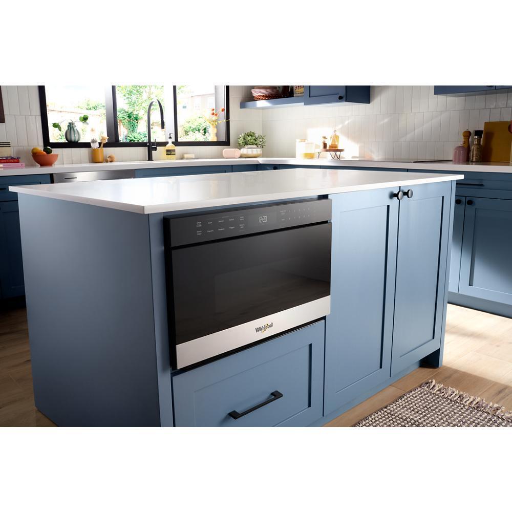 24-inch Built-in Microwave Drawer with Sensor Cooking