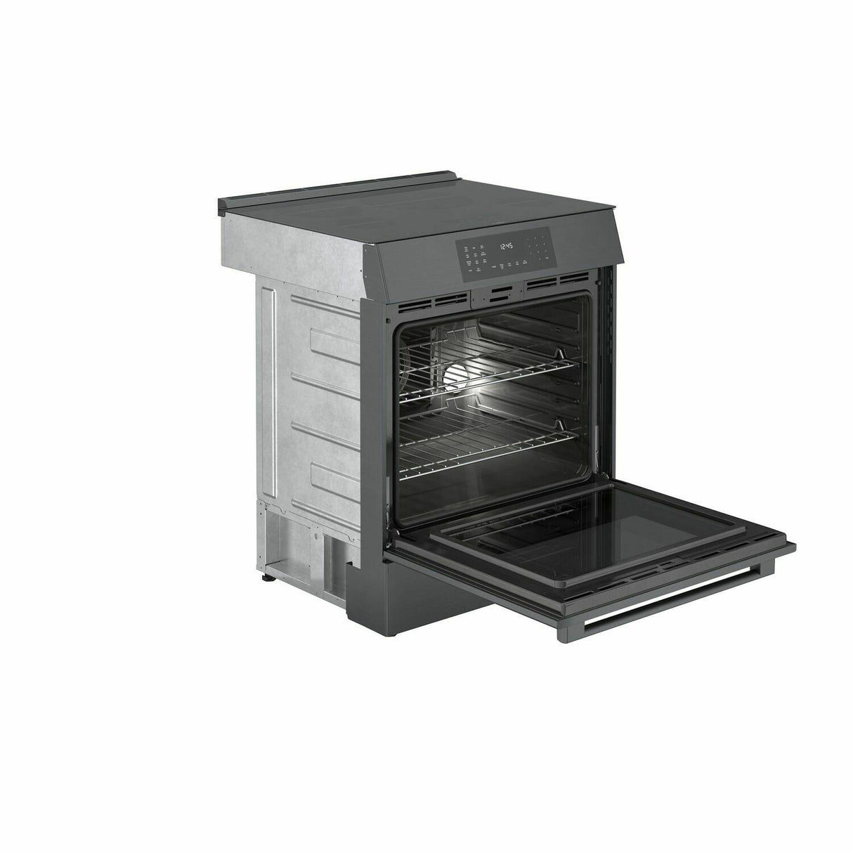 800 Series Induction Slide-in Range 30'' Black Stainless Steel HII8046U