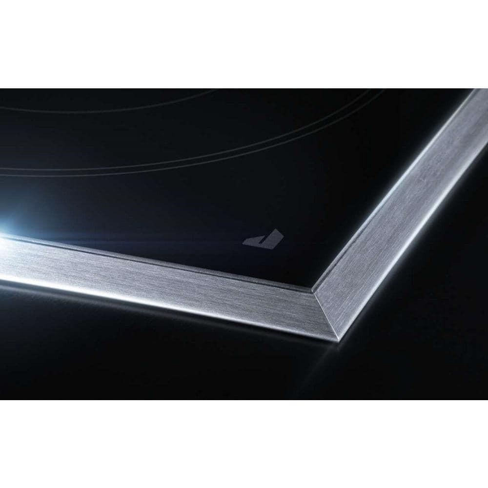 30" Lustre Trim Electric Radiant Downdraft Cooktop with Tap Touch Controls