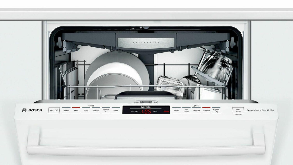 800 Series Dishwasher 24'' White, XXL SHXM78Z52N