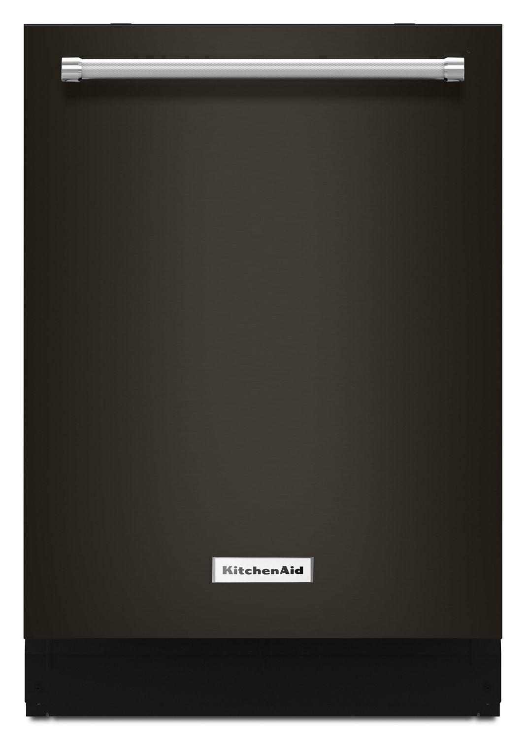 44 dBA Dishwasher with Clean Water Wash System Black Stainless Steel with PrintShield™ Finish