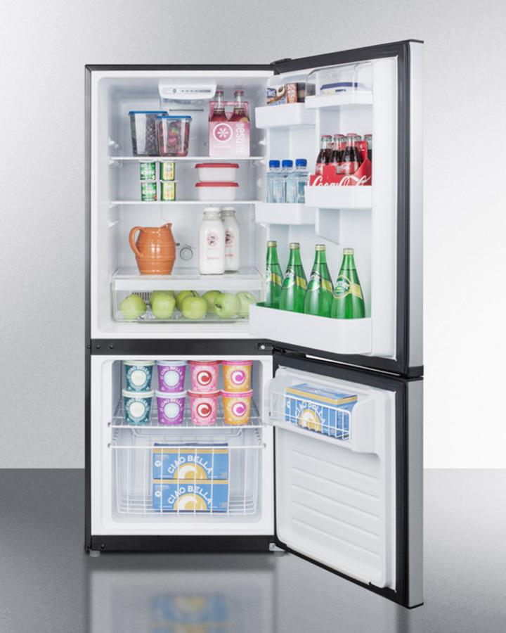 24" Wide Bottom Freezer Refrigerator