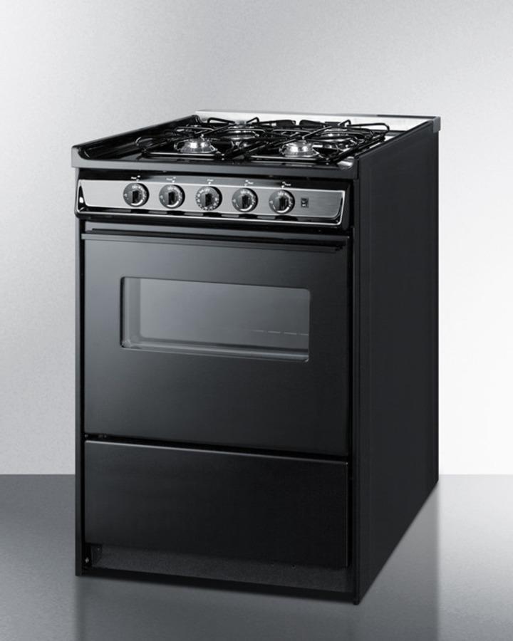 24" Wide Gas Range