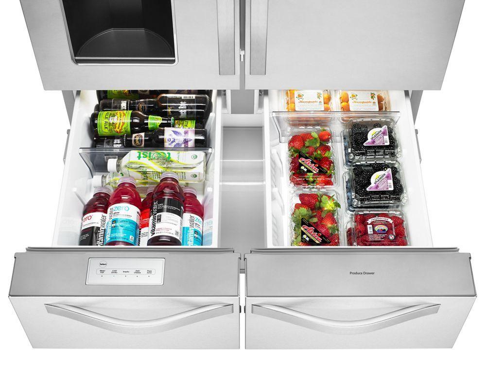 26 cu. ft. Double Drawer Refrigerator with Dual Icemakers