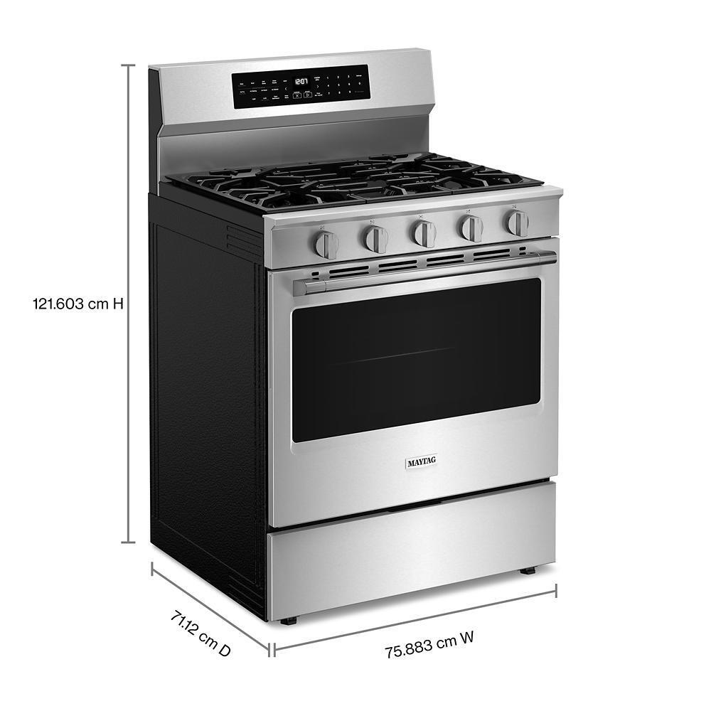30-Inch Wide Gas Range With Grill Mode - 5.0 cu. ft.