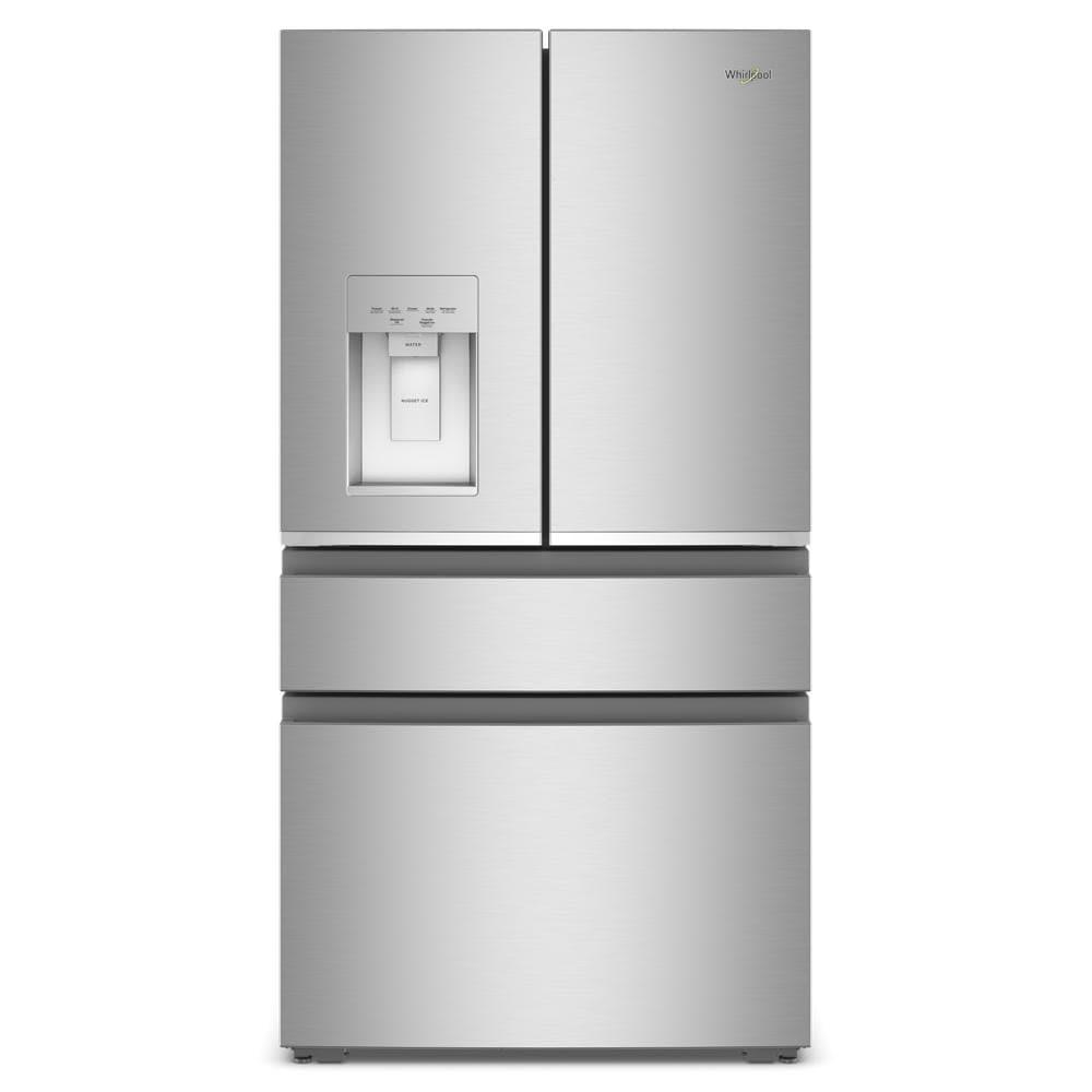Whirlpool® 36-inch True Counter Depth 4-Door French Door Refrigerator with Nugget Ice - 22 cu. ft.