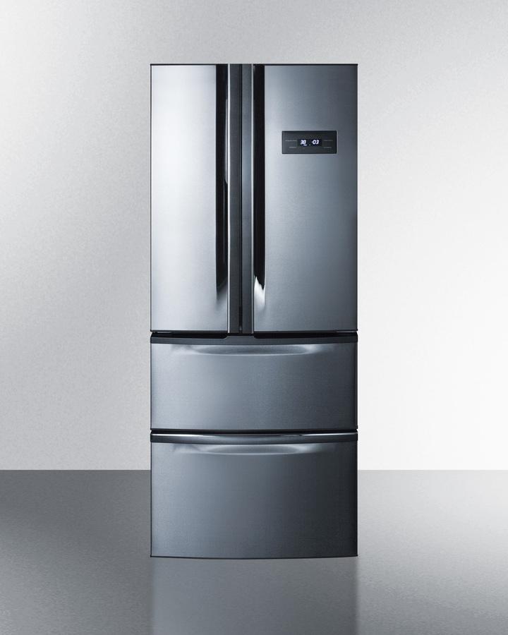 27" Wide French Door Refrigerator-freezer