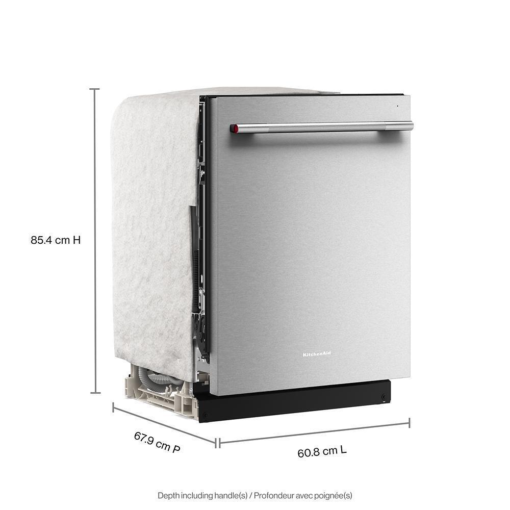 Third Level Utensil Rack Dishwasher with 30+ Total Wash Jets in PrintShield™ Finish, 47 dBA