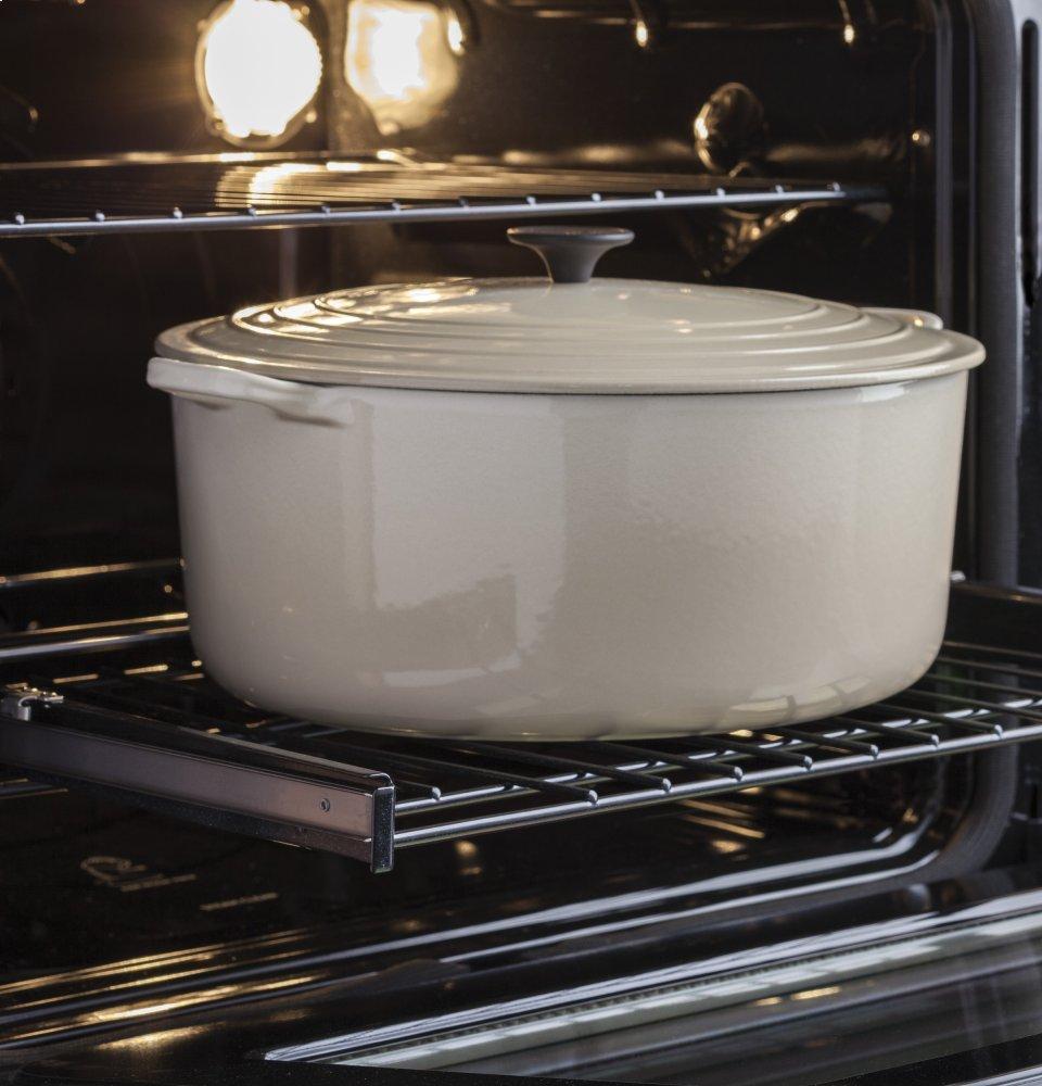 GE Profile™ 30" Smart Free-Standing Gas Convection Range with Warming Drawer