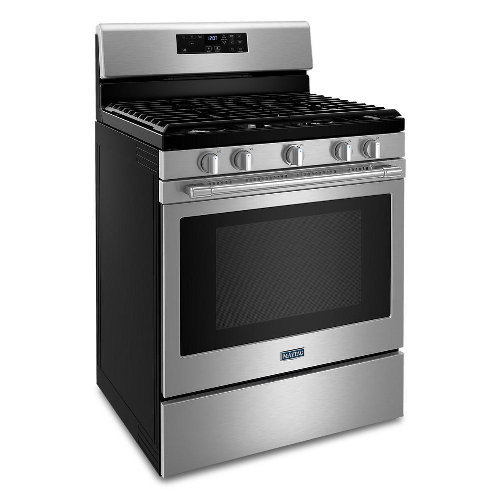 Gas Range with Air Fryer and Basket - 5.0 cu. ft.