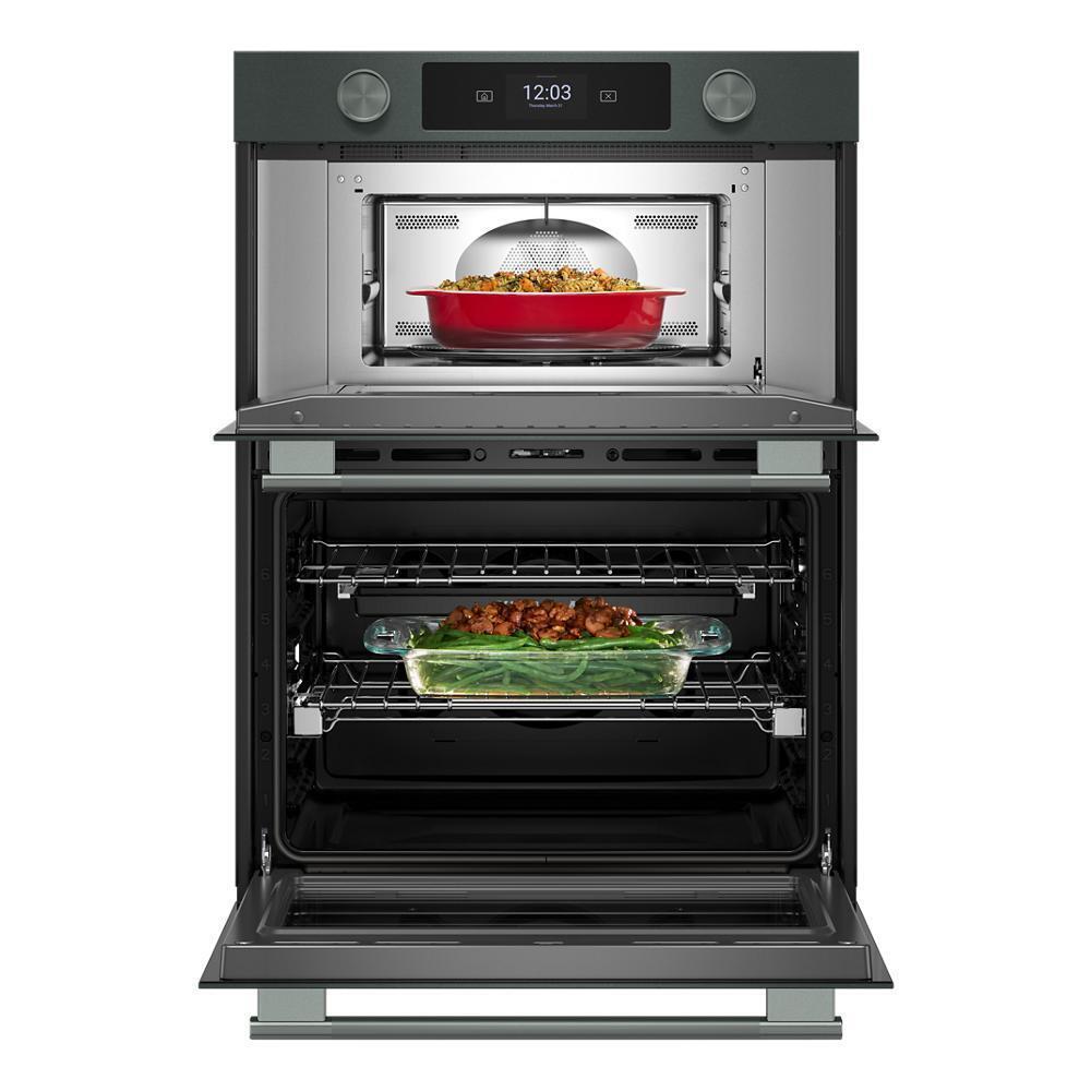 30-inch Smart Electric Combo Wall Oven with Intelligent Cooking Camera - Juniper