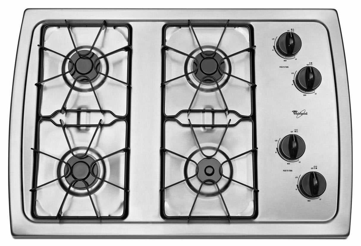 30-inch Gas Cooktop with 5,000 BTU AccuSimmer® Burner - Stainless Steel