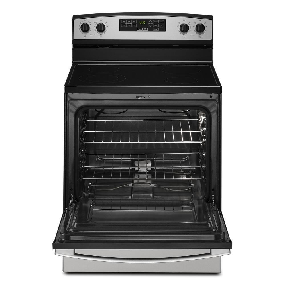30-inch Amana® Electric Range with Extra-Large Oven Window