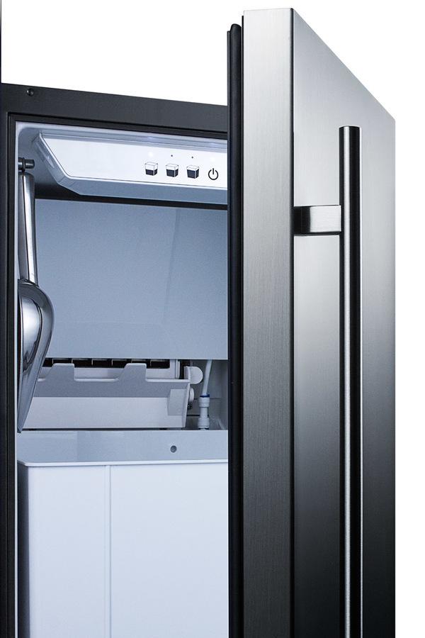 Built-in 32 Lb. Clear Icemaker