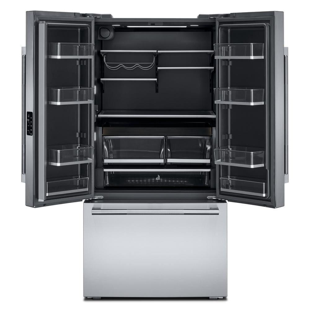 NOIR™ 36" Counter-Depth French Door Refrigerator with Internal Dispenser