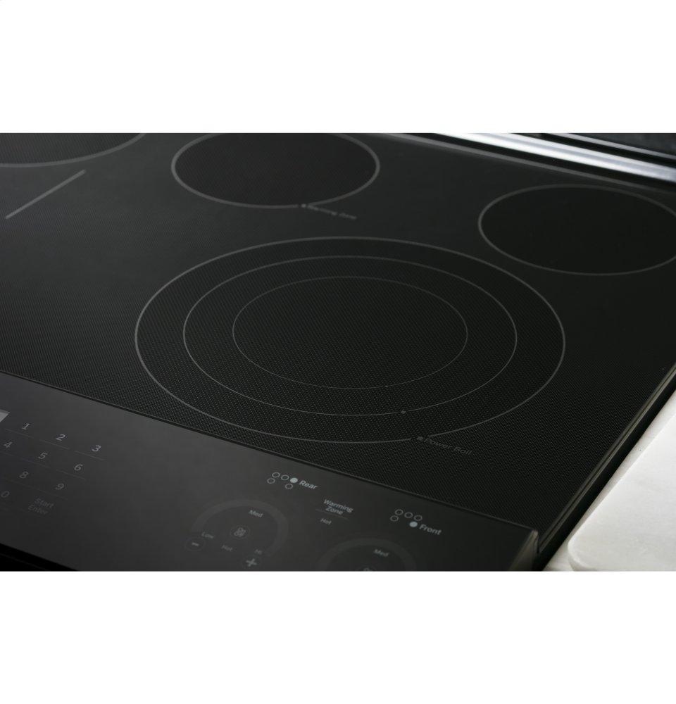 GE Profile™ 30" Smart Slide-In Electric Double Oven Convection Range