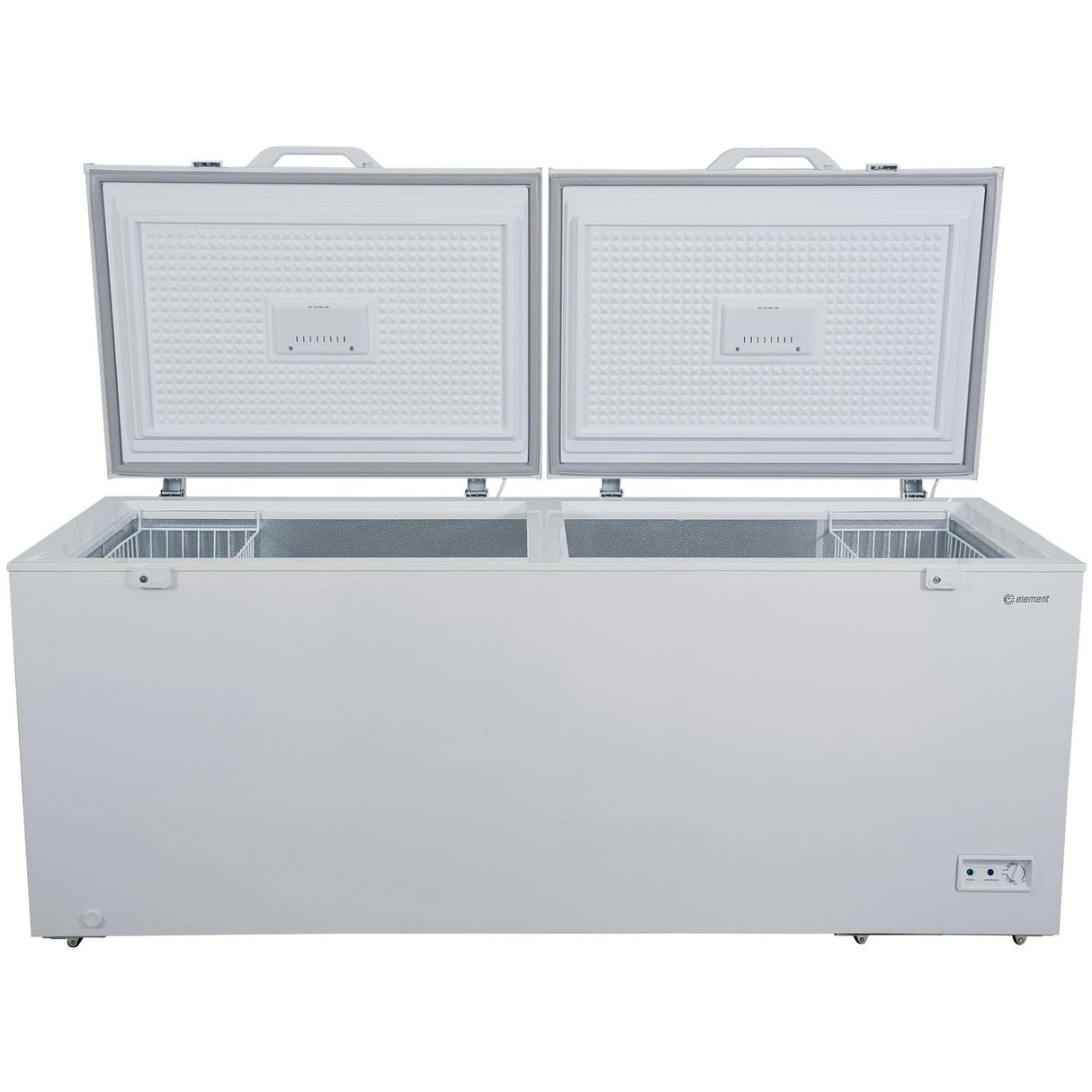 Element Electronics 21.0 cu. ft. Two Door Chest Freezer - White (ECF21MDCW)