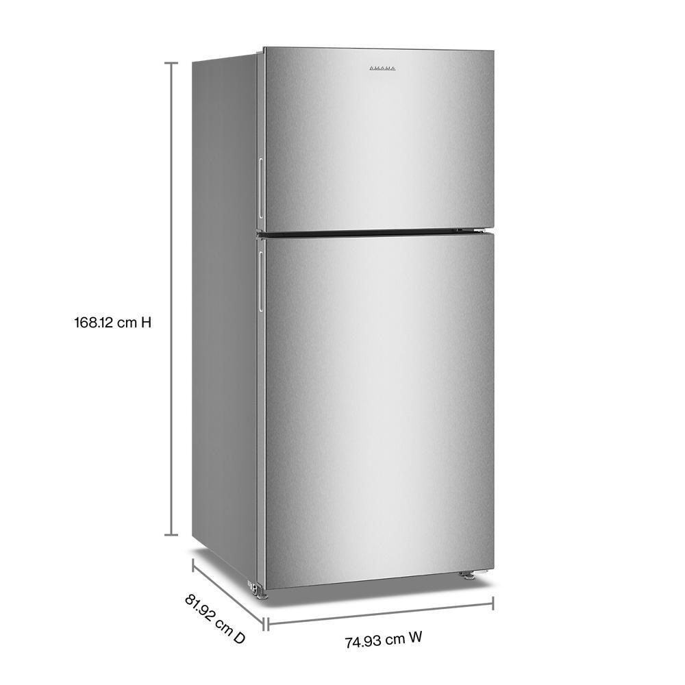 30-Inch Wide Top-Freezer Refrigerator With Dual Crisper Drawers-19 Cu. Ft.