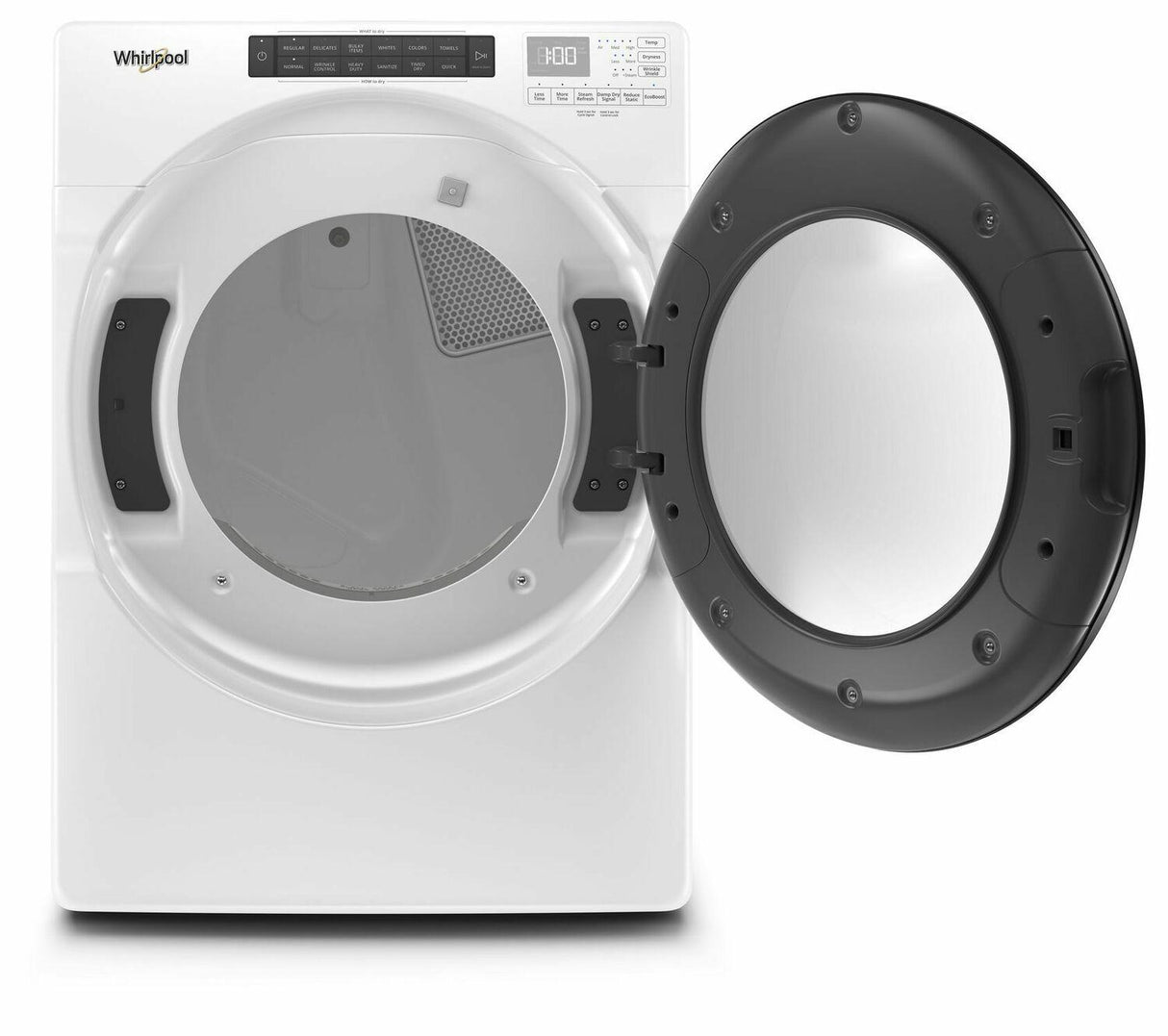 7.4 cu. ft. Front Load Electric Dryer with Steam Cycles - White