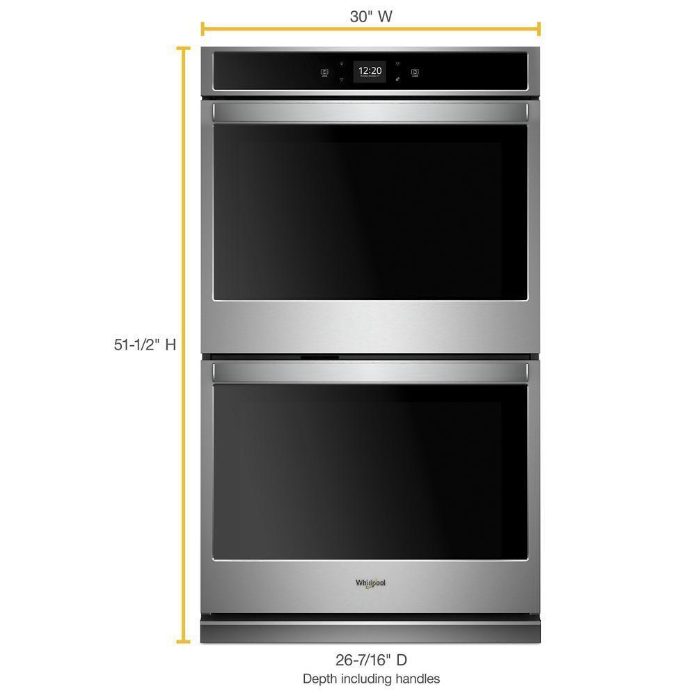10.0 cu. ft. Smart Double Wall Oven with Touchscreen