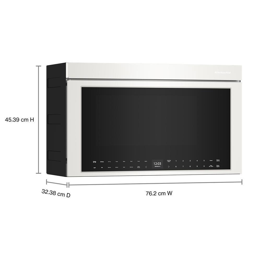 Multifunction Over-the-Range Microwave Oven with Flush Built-In Design