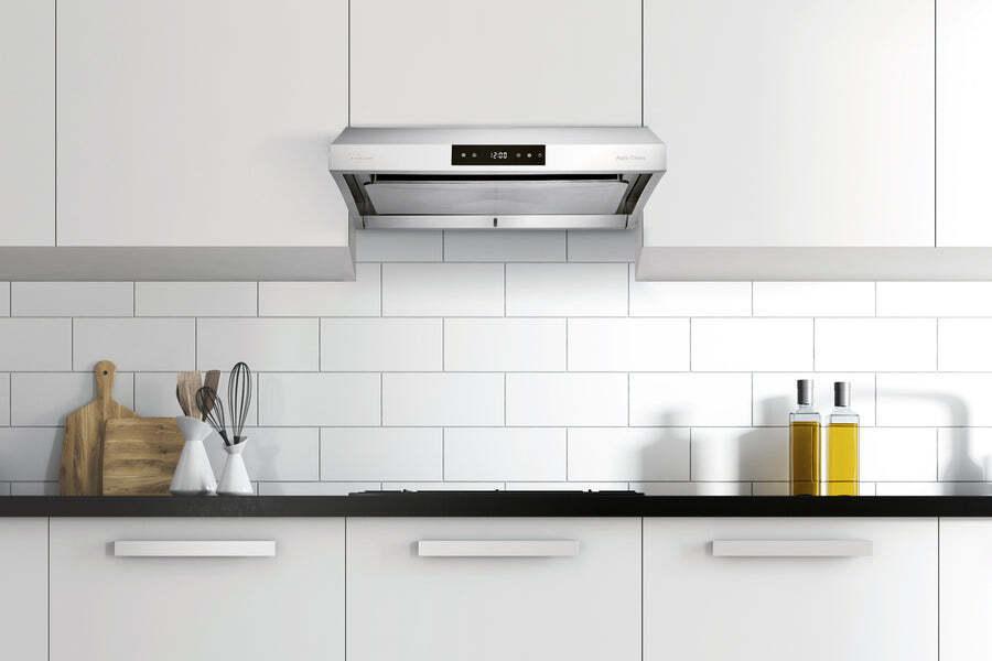 Hauslane Chef 30-in Ducted Stainless Steel Undercabinet Range Hood