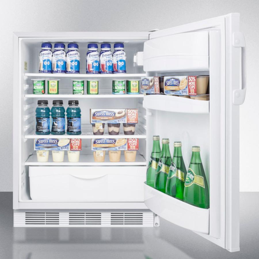 24" Wide Built-in All-refrigerator, ADA Compliant