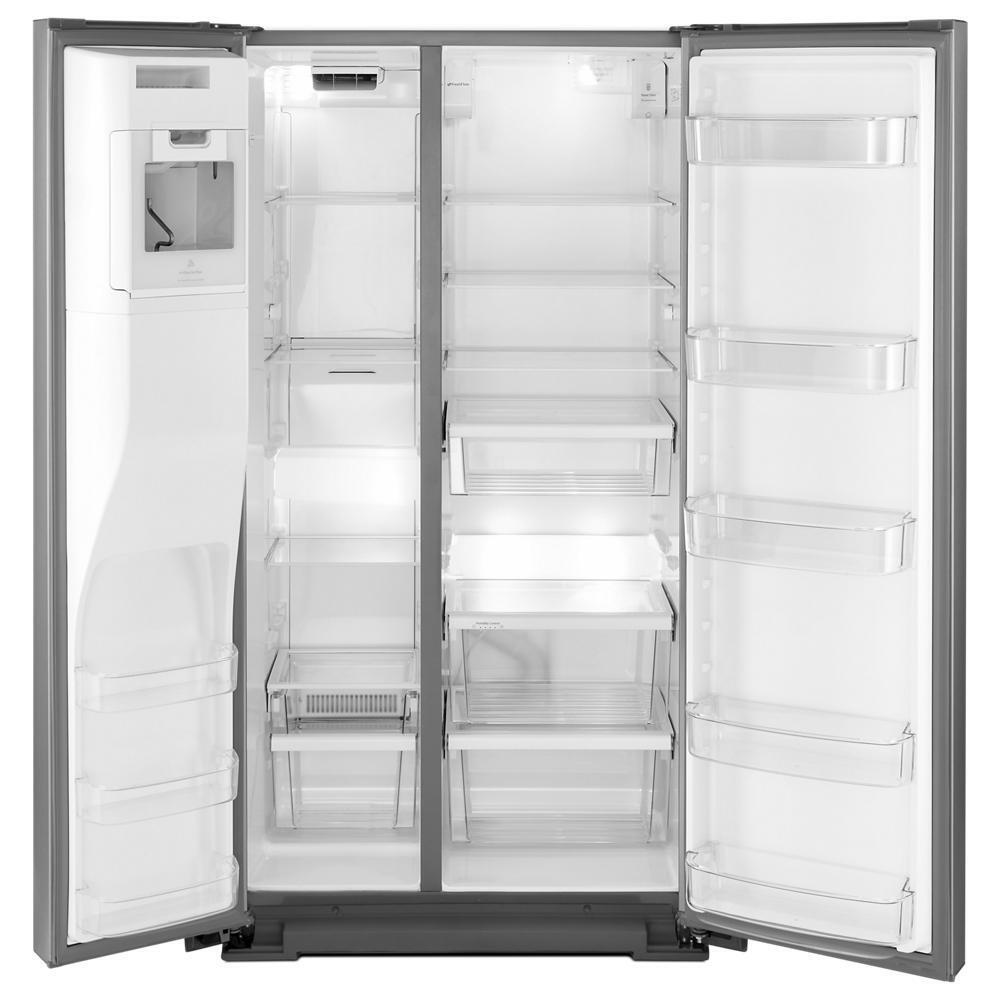 36-inch Wide Contemporary Handle Counter Depth Side-by-Side Refrigerator - 21 cu. ft.