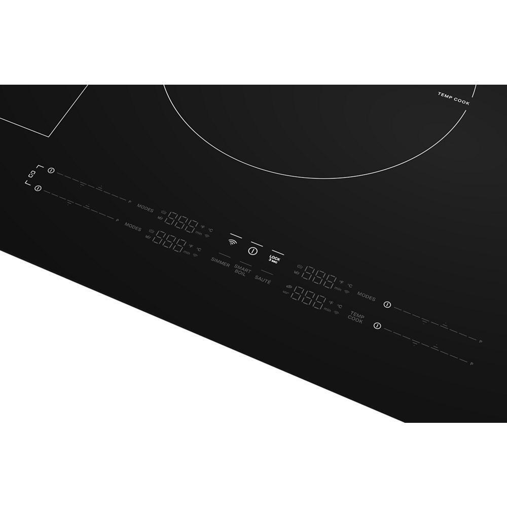 30" Intelligent Induction Cooktop with Temp Cook™ Technology and WipeClean™ Coating