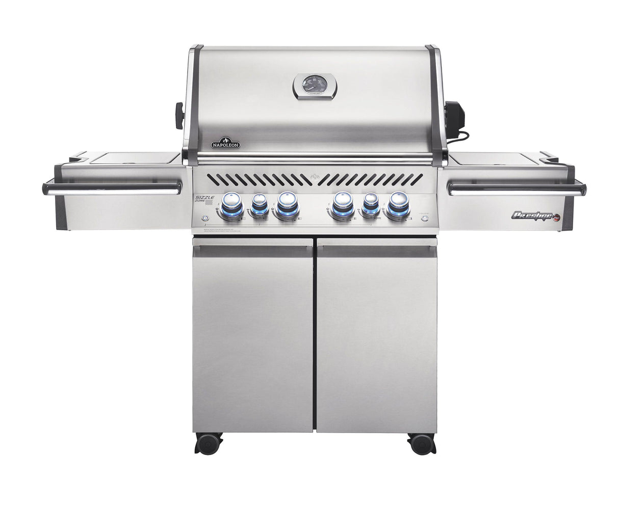 Napoleon's Prestige PRO Series PRO 500 with Infrared Rear and Side Burners.