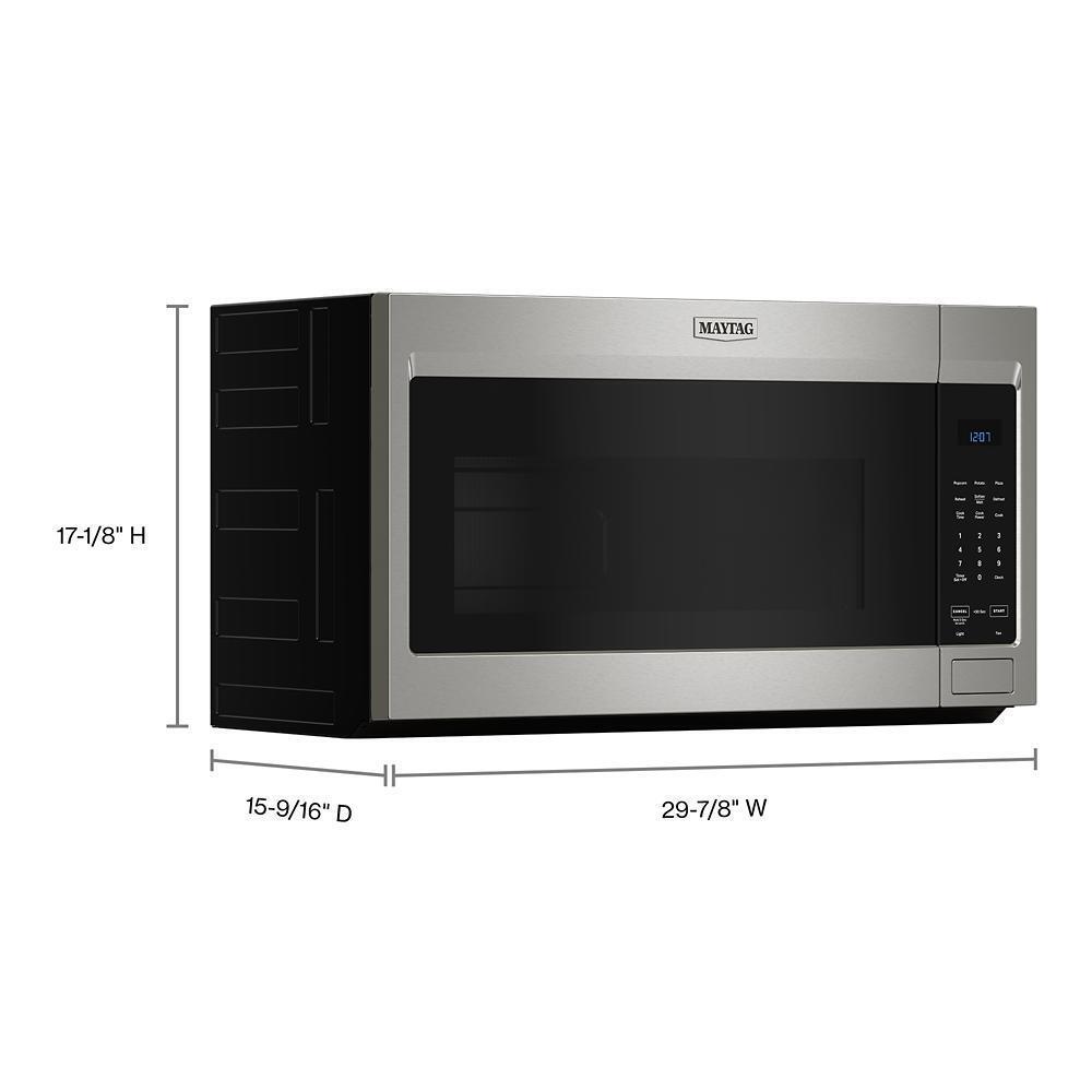 Over-The-Range Microwave with Non-Stick Interior Coating - 1.7 Cu. Ft.