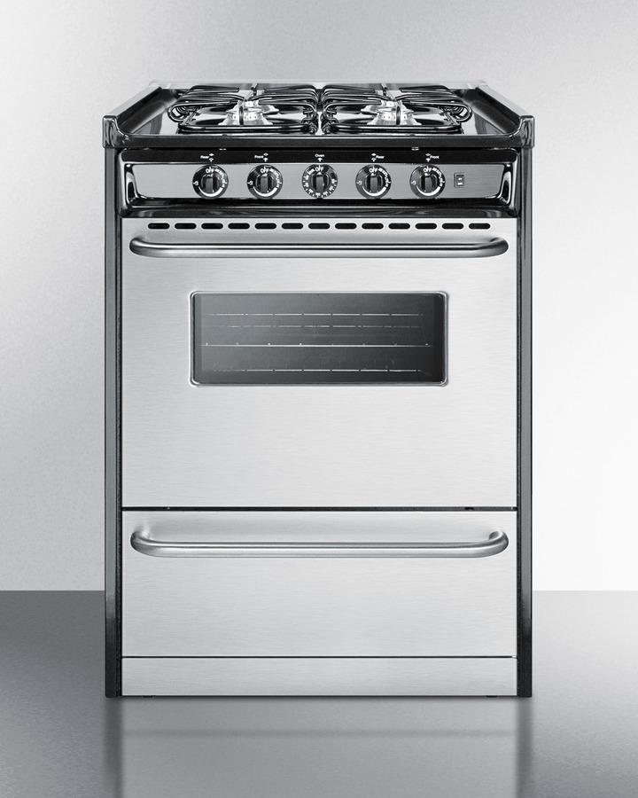 24" Wide Gas Range