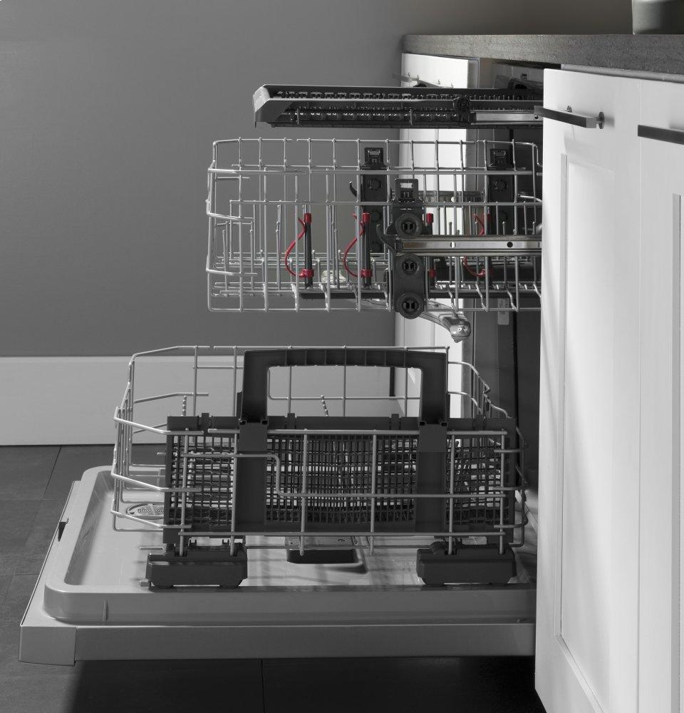GE® Dishwasher with Front Controls