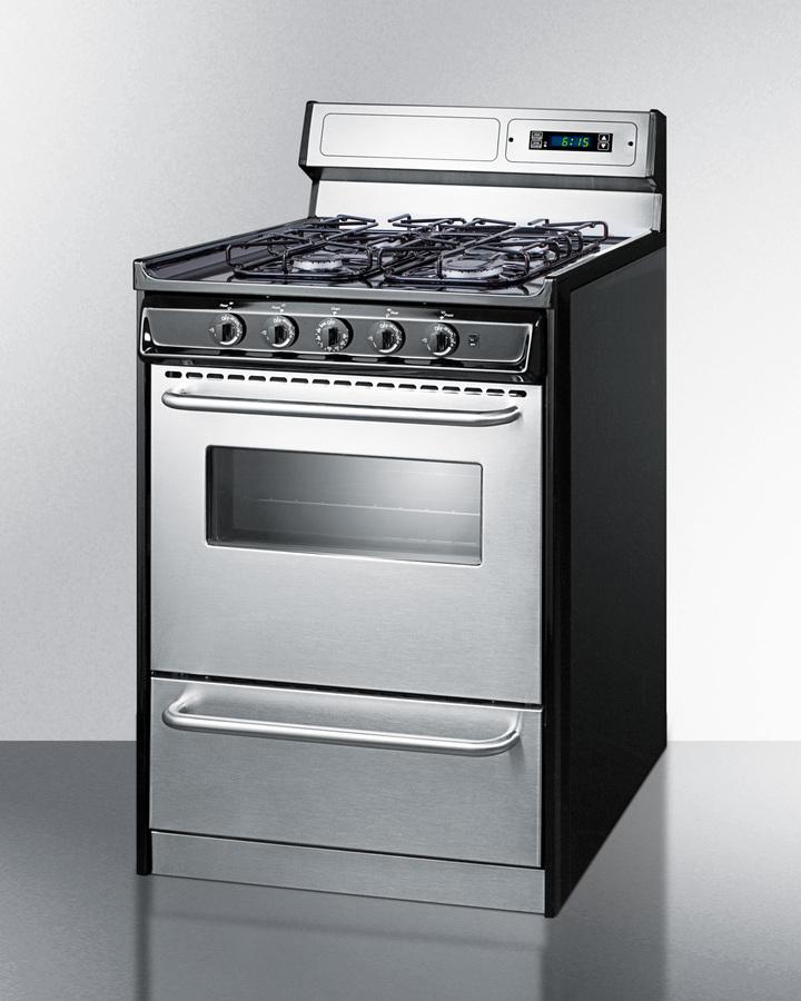24" Wide Gas Range