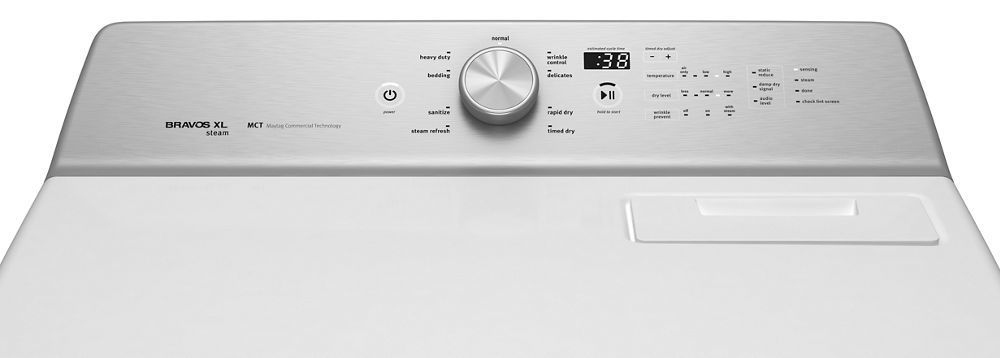 7.0 cu. ft. Dryer with Steam-Enhanced Cycles