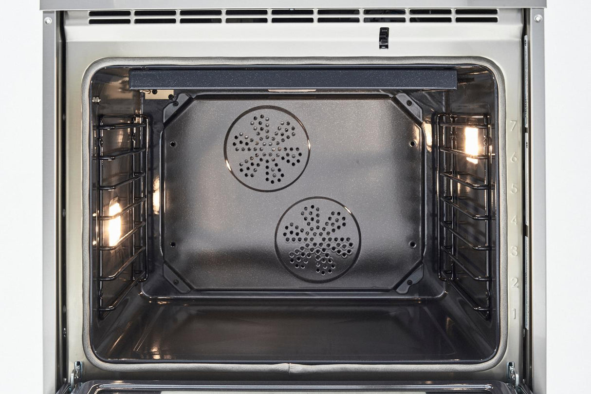 30" Professional Series range - Electric self clean oven - 4 induction zones
