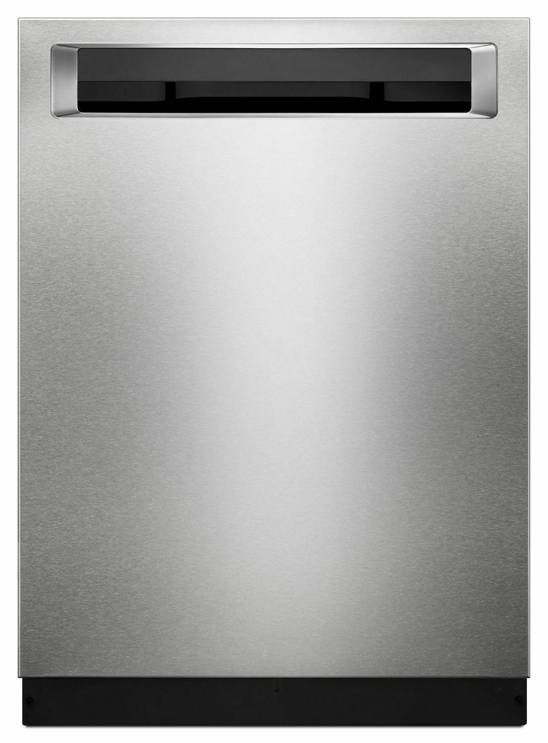 46 DBA Dishwasher with Third Level Rack and PrintShield™ Finish, Pocket Handle - Stainless Steel with PrintShield™ Finish